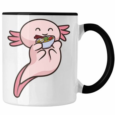Axolotl Tasse Grafik Lustig Geschenkidee Schwanzlurch Tiere Geschenk Ramen
