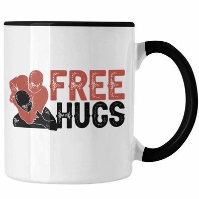 Free Hugs Tasse Lustiges Brazilian Jiu Jitsu BJJ Geschenk Kampfsport