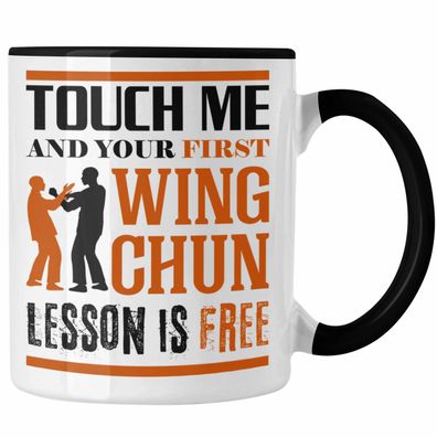 Wing Chun Kung Fu Kampfsport Tasse Geschenk Lehrer MMA Spruch