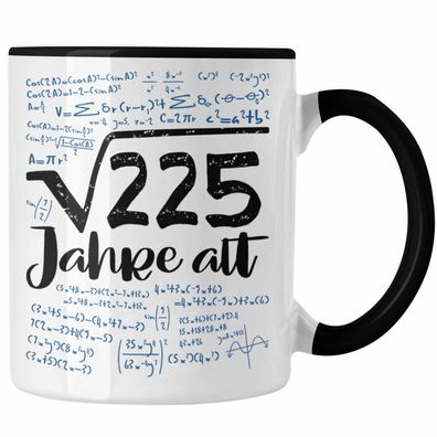 15. Geburtstag Geschenk Tasse Quadratwurzel 225 15er Lustige Idee Mathematiker