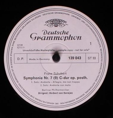 Deutsche Grammophon 139 043 - Symphonie Nr. 7 (9)