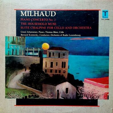 Turnabout TV-S 34496 - Piano Concerto No. 2 / The Household Muse / Suite Cisalpi