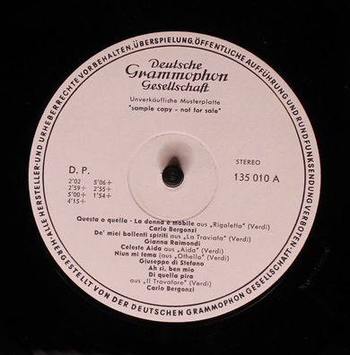 Deutsche Grammophon 135 010