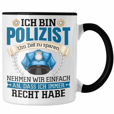 Polizist Tasse Geschenk Lustiger Spruch Männer Bester Polizei