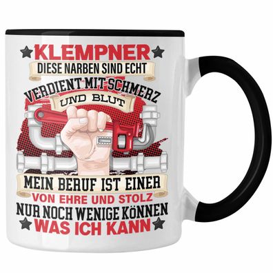 Klempner Tasse Geschenk Handwerker Geschenkidee Spruch fér Männer