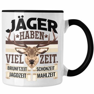 Jäger Haben Viel Zeit Tasse Geschenk fér Jäger Becher Männer Spruch Jagd Jagen
