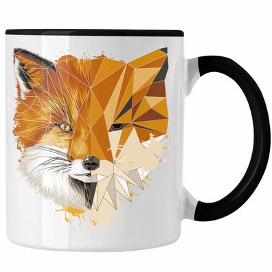 Polygon Fuchs Grafik Geschenk Tiere Fux