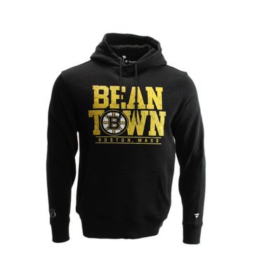 Fanatics Iconic Hometown Graphic Hoodie Boston Bruins Bean Town L