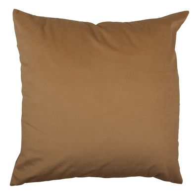 Clayre & Eef Kissenbezug 45x45 cm Braun Polyester (Gr. 45x45 cm)