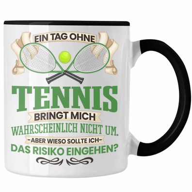 Tennis Tasse Geschenk fér Tennis-Spieler Spielerin Lustiger Spruch Geschenkidee