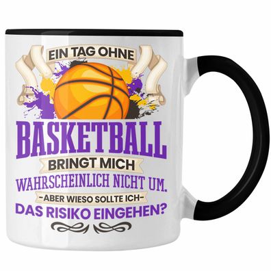 Basketball Tasse Geschenk fér Basketballspieler Basketball Trainer Coach Lustiger Spr