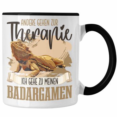 Bartagame Tasse Geschenk fér Bartagamen Besitzer Lustiger Spruch Anderen Gehen Zur Th