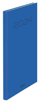 herlitz Taschenkalender Sidney 178 x 245 mm 2024 blau
