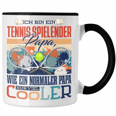 Tennis Papa Tasse Geschenk Vater Geschenkidee zum Vatertag Hobby Tennis Spielendr Pap