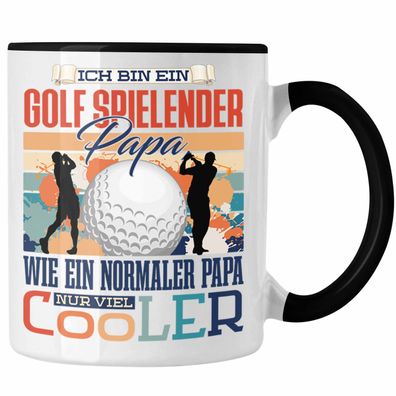 Golf Papa Tasse Geschenk Vater Geschenkidee zum Vatertag Hobby Golf Spielender Papa S