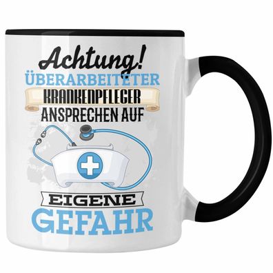 Krankenpfleger Tasse Geschenk Lustiger Spruch Geschenkidee Kaffeebecher fér Krankenpf