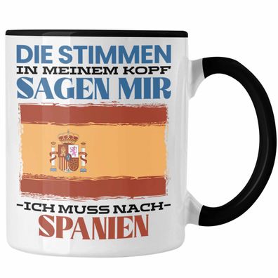 Spanien Tasse Urlaub Heimat Geschenk Spruch Spanier Geschenkidee