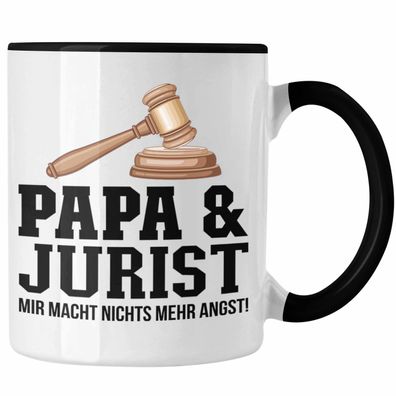 Papa und Jurist Tasse Geschenkidee Vater fér Jura Juristen Geburtstag Vatertag Spruch