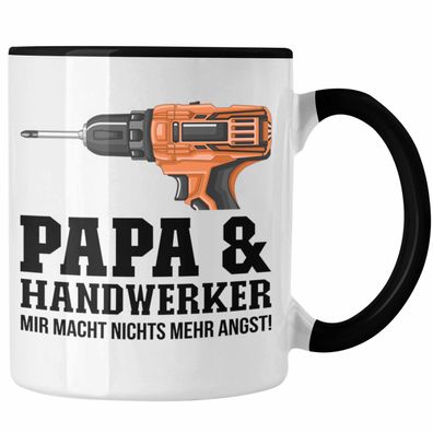 Papa und Handwerker Tasse Geschenkidee Vater fér Handwerker Geburtstag Vatertag Spruc