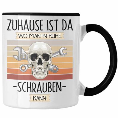 KFZ Mechaniker Tasse Geschenk Geschenkidee Lustiger Spruch Zuhause Ist Da Wo Man In R