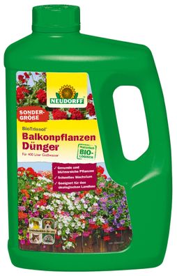 Neudorff BioTrissol® Plus BalkonpflanzenDünger, flüssig, 2,0 Liter
