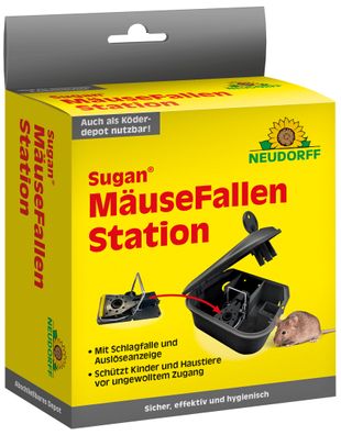 Neudorff Sugan® MäuseFallenStation, 1 Stück