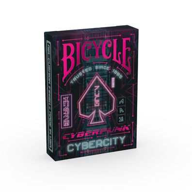 Bicycle® Kartendeck - Cyberpunk Cyber City Spielkarten Kartenspiel Pokerkarten
