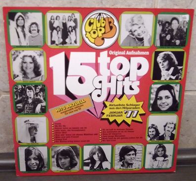 LP Top 13 Musik Januar / Februar 1977 LP 6