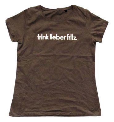 Fritz Kola - Damen T-Shirt - Gr. L - Trink lieber Fritz