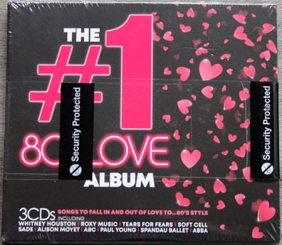Various - The #1 80s Love Album (2019) (3xCD) (Sony Music - 190759531) (Neu + OVP)