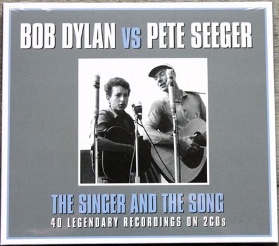 Bob Dylan vs Pete Seeger - The Singer And The Song (2xCD) (NOT2CD528) (Neu + OVP)