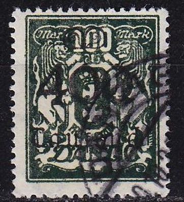 Germany REICH Danzig [1923] MiNr 0161 ( OO/ used )
