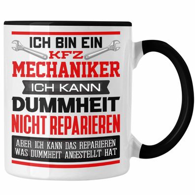 KFZ Mechaniker Tasse Geschenk Lustiger Spruch Ich Bin KFZ Mechaniker Auto Schrauber I