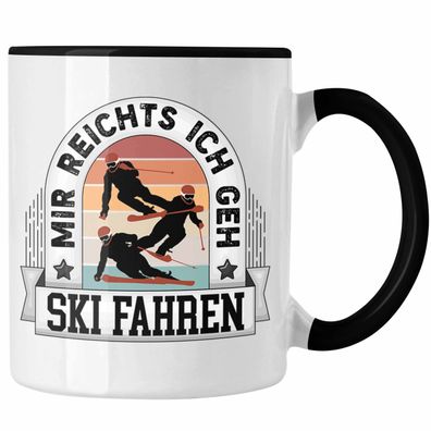 Ski Tasse Geschenk Lustiger Spruch Mir Reichts Ich Geh Ski Fahren Becher Geschenkidee