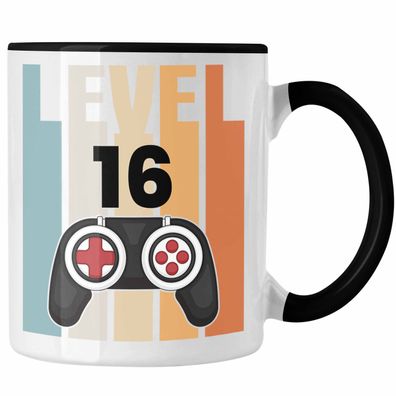 16. Geburtstag Tasse Gamer Jungs Jungen Geschenkidee zum Geburtstag Lustig Sechszehn