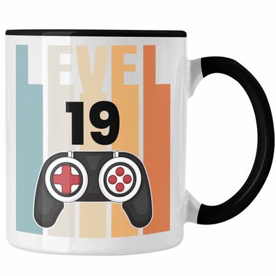 19. Geburtstag Tasse Gamer Jungs Jungen Geschenkidee zum Geburtstag Lustig Neunzehn