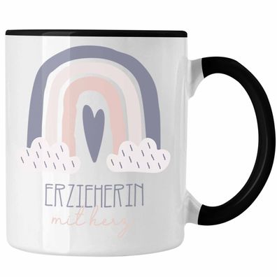 Erzieherin Tasse Geschenk Danke Kaffeetassse Geschenkidee fér Kindergärtnerin mit Her