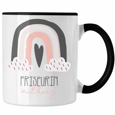 Friseurin Tasse Geschenk Danke Kaffeetassse Geschenkidee fér die beste Friseurin mit