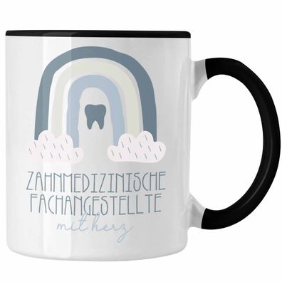 Zahnmedizinische Fachangestellte Tasse Geschenk Danke Kaffeetassse Geschenkidee fér Z