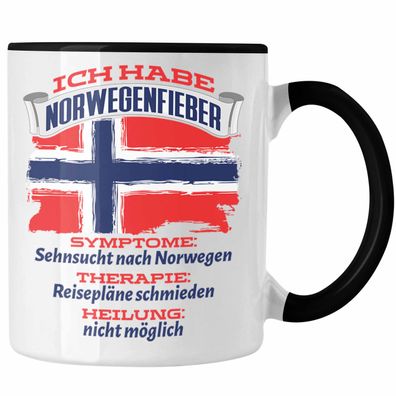 Norwegen Tasse Geschenk Grafik Norwegenfieber Geschenkidee Spruch Lustig