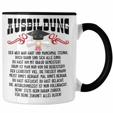 Ausbildung Bestanden Geschenk Tasse Geschenkidee Bestandene Préfung Abschluss 2023 Lu