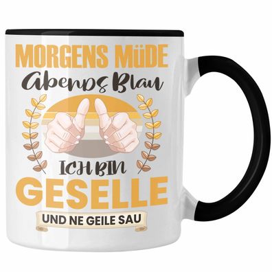 Gesellenpréfung Bestanden Tasse Geschenk Geselle 2023 Bestandene Préfungen Geschenkid