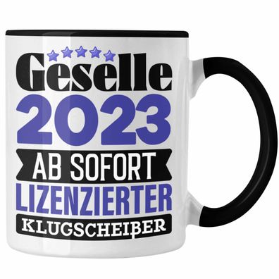 Gesellenpréfung Bestanden Tasse Geschenk Geselle 2023 Bestandene Préfungen Geschenkid