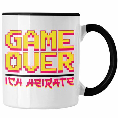 Game Over Ich Heirate Gaming Style Anime Tasse Geschenkidee Hochzeit