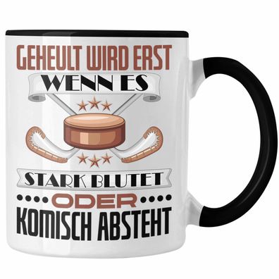 Eishockey Tasse Geschenk fér Eishockey-Spieler Geschenkidee Geheult Wird Erst Wenn Es