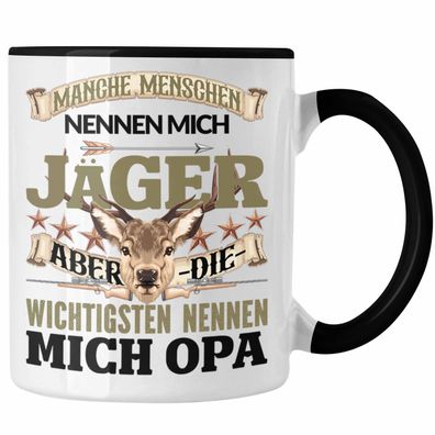 Opa Jäger Tasse Geschenk Jagd Geschenkidee fér besten Jäger Opa Vatertag