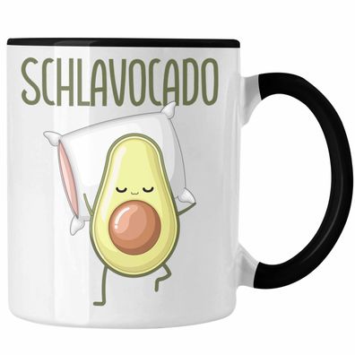 Lustige Tasse Avocado-Motiv Geschenk Mittagsschlaf-Liebhaber Nap