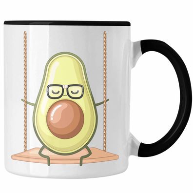 Lustige Tasse mit Avocado-Motiv - Originelle Geschenkidee fér Avocado-Liebhaber