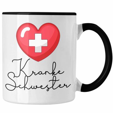 Lustige Krankenschwester Tasse "Kranke Schwester" - Geschenk fér Krankenschwestern