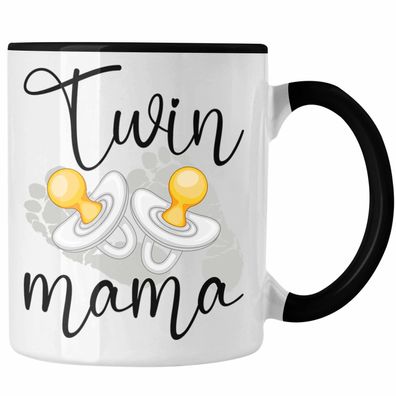 Zwillinge Tasse fér "Twin Mama" Geschenkidee fér Métter von Zwillingen